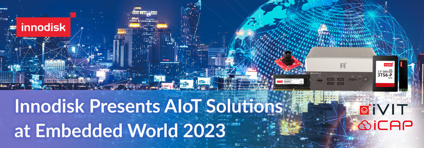 Innodisk presenta sus soluciones AIoT en Embedded World 2023